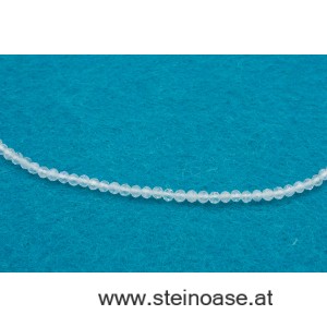 Kette Regenbogen-Mondstein facettiert 3mm